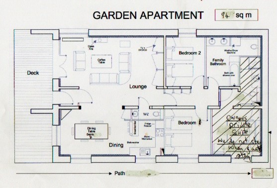 Champetre Garden Apartment Meribel Apartments
