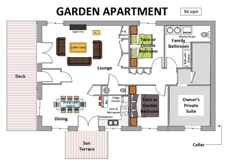 Garden Apartment Floor Plan